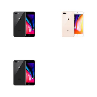 12 Pcs – Apple iPhone 8 Plus (Unlocked) – Brand New – Models: MQ8D2LL/A, MQ8F2LL/A, MQ8G2LL/A