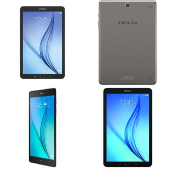 26 Pcs – Samsung Galaxy Tablets – Refurbished (GRADE C) – Models: SM-T560NZKUXAR, SM-T280NZKAXAR, SM-T550NZAAXAR, SM-T560NZKZXAR
