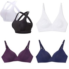 - Parcel Box - 205 Pcs - New Underwear, Intimates, Sleepwear & Socks, T-Shirts, Polos, Sweaters - New and New Damaged Box - Walmart