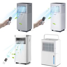 1 Pallets - 18 Pcs – Air Conditioners, Patio, Humidifiers / De-Humidifiers, Toasters & Ovens - Untested Customer Returns - Walmart