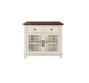 Pallet – 4 Pcs – TV Stands, Wall Mounts & Entertainment Centers – Sam’s Club Brand New – Overstock – OSP Home Furnishings – 090234569596 – OSP Home Furnishings CC2838-AWT 48″ Riley Console White Finish