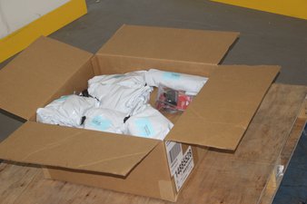 Box – 52 Pcs – Batteries, Tool Accessories – Untested Customer Returns – Milwaukee, Builders World Wholesale Distribution