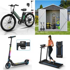 Pallet – 13 Pcs – Exercise & Fitness, Vehicles, Cycling & Bicycles, Powered – Customer Returns – EVERCROSS, Vertical, AOVOPRO, Arvakor
