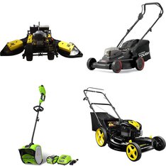 Pallet - 14 Pcs - Mowers, Camping & Hiking, Other, Snow Removal - Customer Returns - Hyper Tough, Ozark Trail, Brute, Stanley