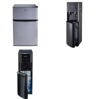 Pallet – 8 Pcs – Bar Refrigerators & Water Coolers – Customer Returns – Primo Water, Primo, Galanz