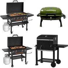 Pallet - 5 Pcs - Grills & Outdoor Cooking - Customer Returns - Blackstone, Ozark Trail, Expert Grill, Americana