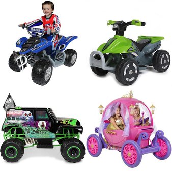Truckload (FOB Bentonville, AR) – 26 Pallets – Power Wheels (Walmart) – Customer Returns – Mattel, Motion Trendz, Monster Jam, Dynacraft