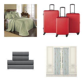 12 Pallets – 1248 Pcs – Curtains & Window Coverings, Rugs & Mats, Sheets, Pillowcases & Bed Skirts, Bedding Sets – Like New or New Customer Returns – JC Penney