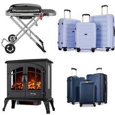 Pallet - 15 Pcs - Luggage, Fireplaces, Grills & Outdoor Cooking, Unsorted - Customer Returns - Suitour, Sunbee, Weber, Zimtown