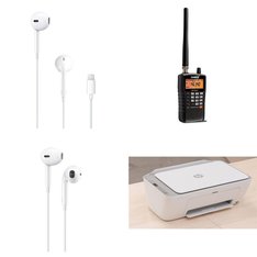 Pallet - 357 Pcs - In Ear Headphones, Camping & Hiking, All-In-One, Inkjet - Customer Returns - Apple, Uniden, JLab, HP