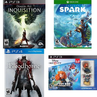 100 Pieces of Brand New Mixed Electronic Arts, Ubisoft, Microsoft Studios, FromSoftware Video Games and Gaming Software
