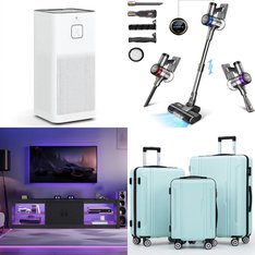 Pallet - 16 Pcs - Luggage, Unsorted, Vacuums, TV Stands, Wall Mounts & Entertainment Centers - Customer Returns - Sunbee, INSE, Bestier, SEGMART