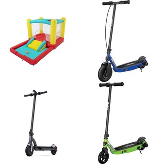 Pallet – 13 Pcs – Powered, Unsorted, Outdoor Play, Vehicles, Trains & RC – Customer Returns – Razor Power Core, Jetson, Razor, Kid Connection