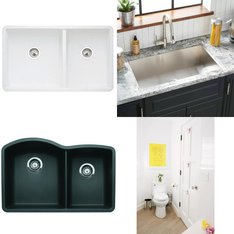 Pallet - 14 Pcs - Kitchen & Bath Fixtures, Hardware - Customer Returns - Kohler, TOTO USA, Blanco, Toto