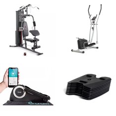Pallet - 13 Pcs - Exercise & Fitness, Golf - Customer Returns - Cubii, Health Gear, PGA TOUR, Marcy