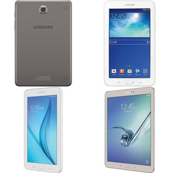 63 Pcs – Samsung Galaxy Tablets – Tested Not Working – Models: SM-T350NZAAXAR, SM-T113NDWGXAR, SM-T110NDWAXAR, SM-T810NZDEXAR