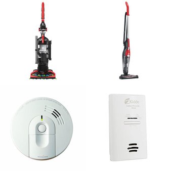 3 Pallets – 272 Pcs – Vacuums, Hardware, Smoke Alarms & CO Detectors – Customer Returns – Kidde, Dirt Devil, PUR, Kaz