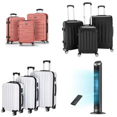 Pallet - 6 Pcs - Luggage, Fans, Grills & Outdoor Cooking - Customer Returns - Zimtown, Dreo, KingChii, Sunbee