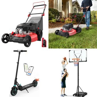 Pallet – 7 Pcs – Unsorted, Mowers, Outdoor Play, Cycling & Bicycles – Customer Returns – PowerSmart, GIKPAL, Naipo, RCB