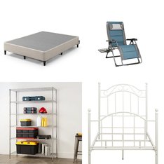 CLEARANCE! Pallet - 12 Pcs - Bedroom, Patio, Storage & Organization, TV Stands, Wall Mounts & Entertainment Centers - Overstock - Mainstays, Zinus, Caravan Canopy