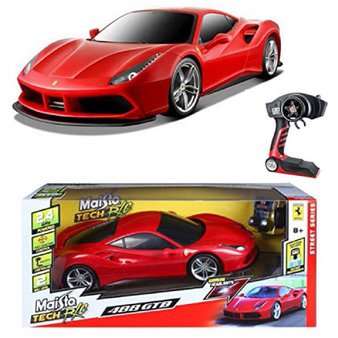 1 Pallet – 45 Pcs – Maisto 1:6 Scale Tech RC Ferrari 488GTB Red – Brand New – Retail Ready
