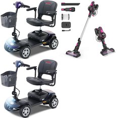 Pallet - 3 Pcs - Canes, Walkers, Wheelchairs & Mobility, Vacuums - Customer Returns - SEGMART, INSE