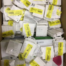 1 Parcel Box - 50 Pcs - In Ear Headphones - Untested Customer Returns - Major Retailer
