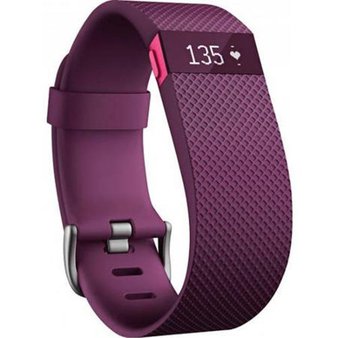 75 Pcs – Fitbit FB405PMSCAN Charge HR Wristband Small – Plum – Refurbished (GRADE A)