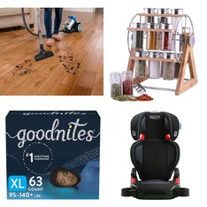 1 Pallets - 71 Pcs - New Diapers & Wipes, Kitchen & Dining, Lighting & Light Fixtures - New and New Damaged Box - Walmart