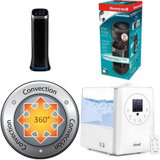 Pallet - 24 Pcs - Humidifiers / De-Humidifiers, Heaters, Accessories - Customer Returns - Honeywell, LEVOIT, Dyna-Glo, Shanhu Foshan