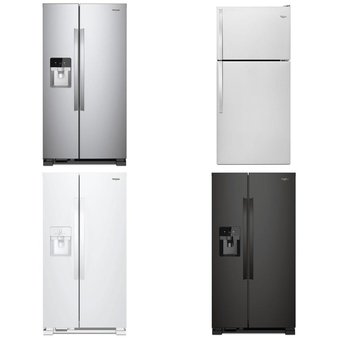 Truckload – 60 Pcs – Major Appliances (Lowe`s) – Refrigerators – Customer Returns – WHIRLPOOL