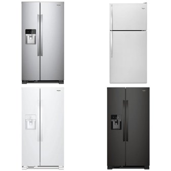Truckload – 60 Pcs – Major Appliances (Lowe`s) – Refrigerators – Customer Returns – WHIRLPOOL