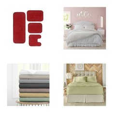 6 Pallets - 2266 Pcs - Curtains & Window Coverings, Decor, Bath, Sheets, Pillowcases & Bed Skirts - Like New or New Customer Returns - JC Penney
