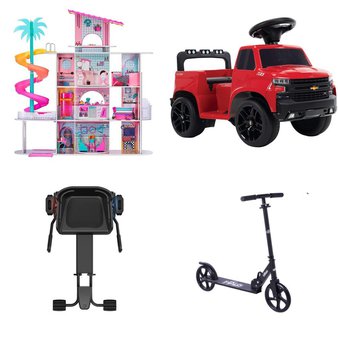 CLEARANCE! 1 Pallet – 9 Pcs – Vehicles, Not Powered, Baby Toys, Outdoor Play – Customer Returns – Huffy, VTECH, Kaylee, Jetson