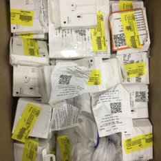 1 Parcel Box - 32 Pcs - In Ear Headphones, Other - Untested Customer Returns - Walmart