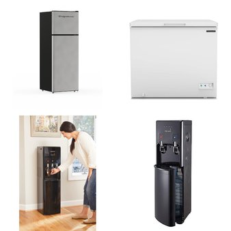 Pallet – 6 Pcs – Bar Refrigerators & Water Coolers, Refrigerators – Customer Returns – Primo, Frigidaire