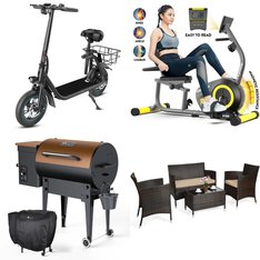 Pallet – 9 Pcs – Exercise & Fitness, Unsorted, Cycling & Bicycles, Patio – Customer Returns – POOBOO, MaxKare, Qiyche, Gymax