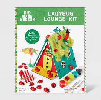 38 Pcs – Kid Made Modern Ladybug Lounge Kit – New – Retail Ready