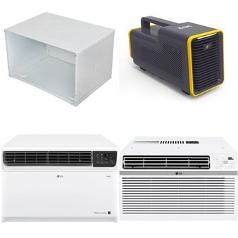 2 Pallets – 18 Pcs – Air Conditioners – New Damaged Box, Open Box Like New, Like New – LG, Keystone, Frigidaire, Emerson Quiet Kool
