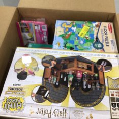1 Parcel Box - 4 Pcs - Boardgames, Puzzles & Building Blocks - NEW/SEALED Products - Walmart