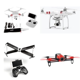 Pallet – 6 Pcs – Drones, RC Vehicles & Powered Toys – Customer Returns – DJI Drones, Parrot, DJI EUROPE BV.