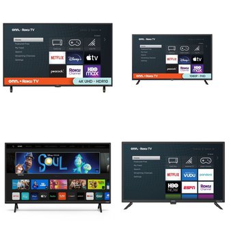 1 Pallet – 43 Pcs – Refurbished TVs – LED & LCD – Walmart