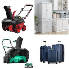 Pallet – 11 Pcs – Luggage, Snow Removal, Storage & Organization – Customer Returns – Zimtown, Sunbee, Homfa, Suitour
