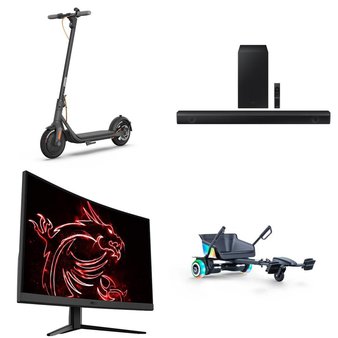 Pallet – 29 Pcs – Monitors, Speakers, Portable Speakers, Power Tools – Customer Returns – LG, Samsung, Monster, onn.