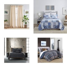 6 Pallets - 1412 Pcs - Rugs & Mats, Curtains & Window Coverings, Sheets, Pillowcases & Bed Skirts, Bedding Sets - Mixed Conditions - Unmanifested Home, Window, and Rugs, Regal Home Collections, Inc., Eclipse, Max Blackout