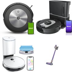Pallet - 25 Pcs - Vacuums, Toasters & Ovens - Damaged / Missing Parts / Tested NOT WORKING - Shark, Dyson, Hoover, iRobot
