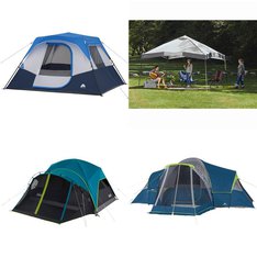 Pallet – 18 Pcs – Camping & Hiking – Customer Returns – Ozark Trail, Coleman, Quechua