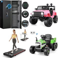 Pallet - 7 Pcs - Exercise & Fitness, Vehicles, Shooting, Unsorted - Customer Returns - Funcid, GTRACING, Kavey, MaxKare