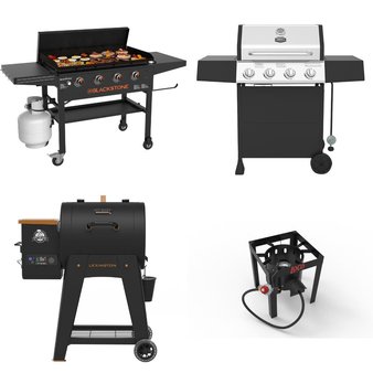 Pallet – 4 Pcs – Grills & Outdoor Cooking – Customer Returns – Pit Boss, Blackstone, LoCo Cookers, Expert Grill