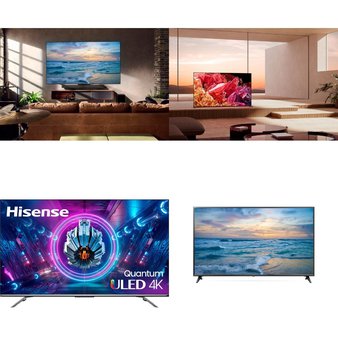 3 Pallets – 22 Pcs – LED/LCD TVs – Refurbished (GRADE A, GRADE B) – VIZIO, TCL, HISENSE, Philips